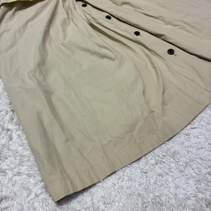 BURBERRYS Coat Nova Check Asian fit S US size XS Light Beige Authentic