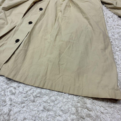 BURBERRYS Coat Nova Check Asian fit S US size XS Light Beige Authentic
