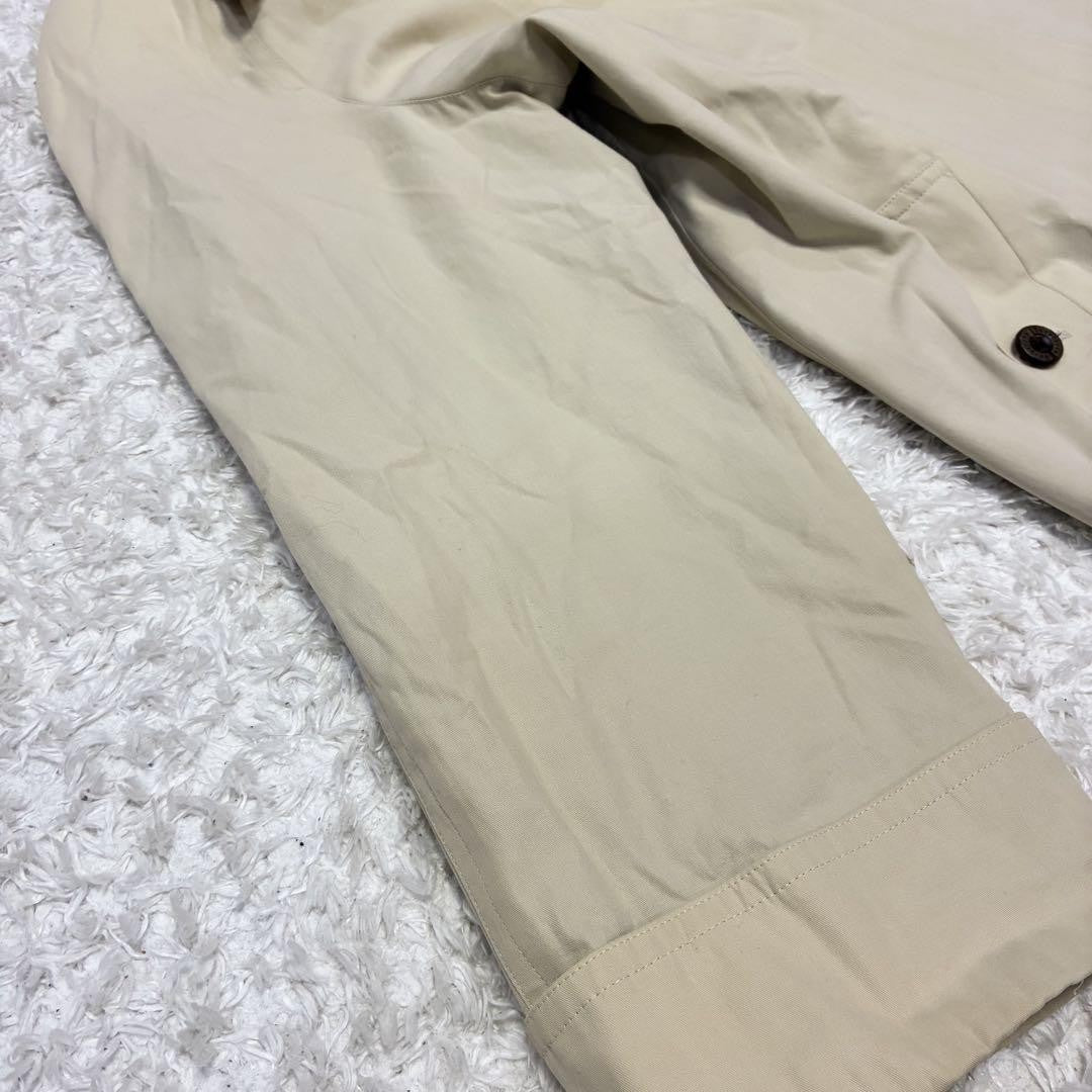 BURBERRYS Coat Nova Check Asian fit S US size XS Light Beige Authentic