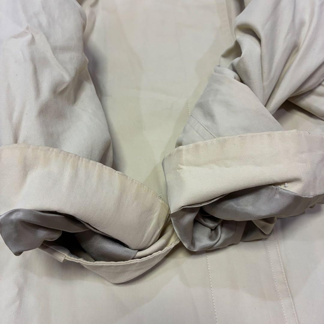 BURBERRYS Coat Nova Check Asian fit S US size XS Light Beige Authentic