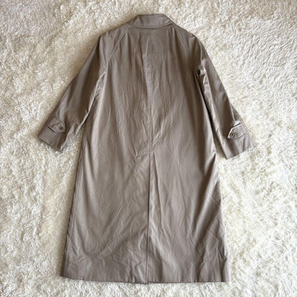 BURBERRYS Coat Nova Check Asian fit M US size S Beige Authentic