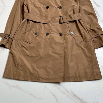 BURBERRY LONDON Coat Nova Check Asian fit XL US size L Beige Authentic