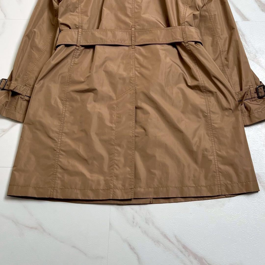 BURBERRY LONDON Coat Nova Check Asian fit XL US size L Beige Authentic