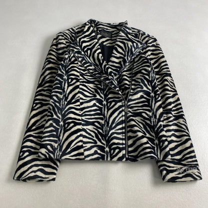 FENDI Jacket FF Asian fit L US size M Zebra Authentic