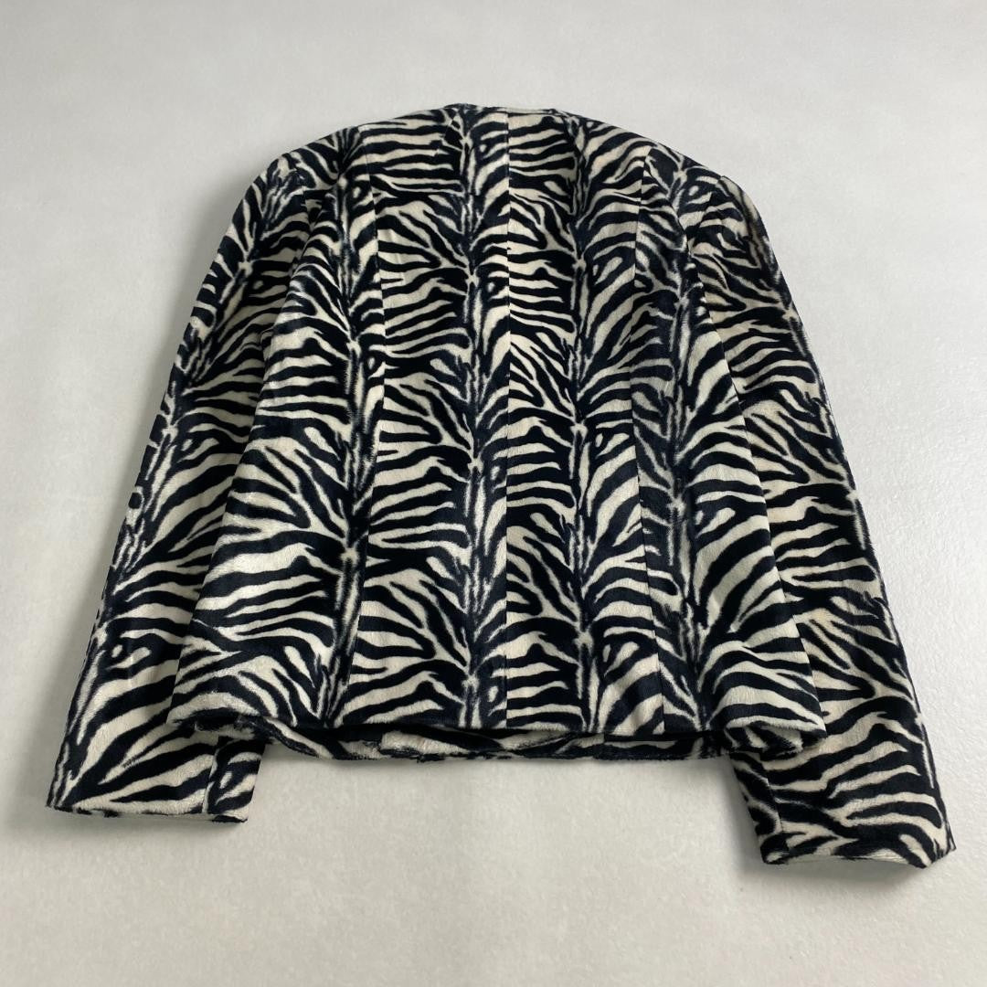 FENDI Jacket FF Asian fit L US size M Zebra Authentic