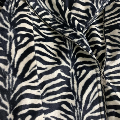 FENDI Jacket FF Asian fit L US size M Zebra Authentic