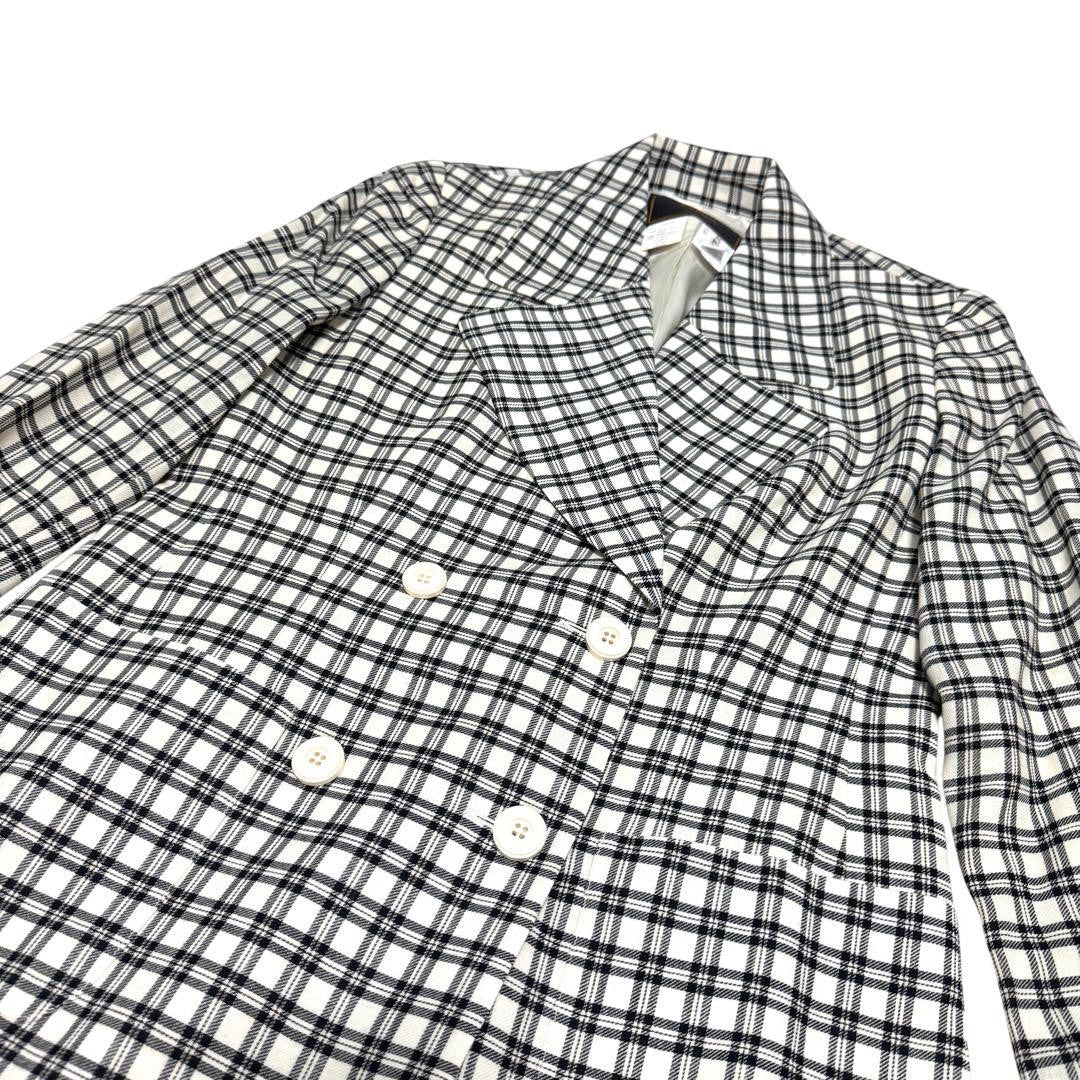 FENDI Jacket FF Asian fit L US size M White Authentic