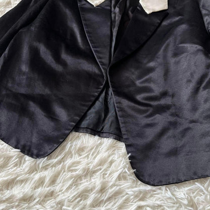 FENDI Jacket FF Asian fit L 40 US size M Black White Authentic