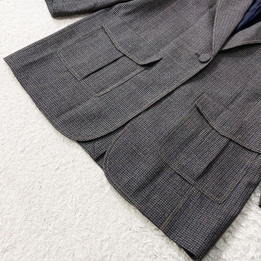 FENDI Jacket Asian fit 2XL 44 US size XL Gray Authentic