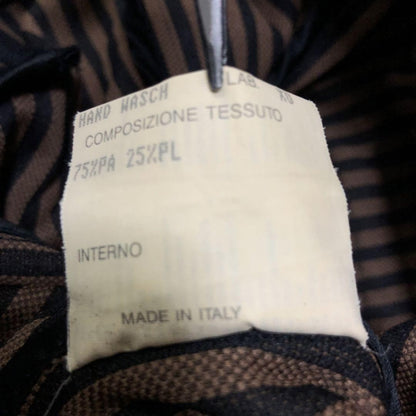 FENDI Jacket FF Asian fit XL 42 US size L Black Authentic