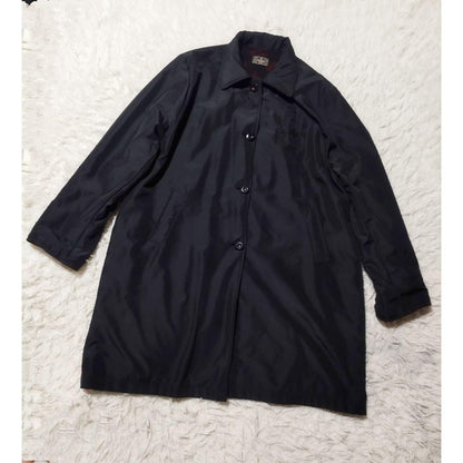 FENDI Coat FF FREE SIZE Black Red Dark Brown Authentic