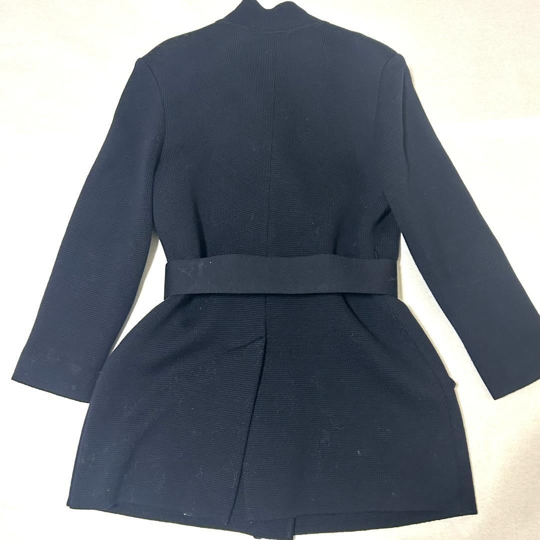 FENDI Coat FF Asian fit XL 42 US size L Navy Authentic