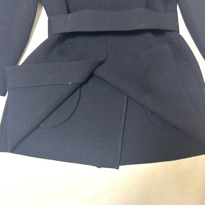 FENDI Coat FF Asian fit XL 42 US size L Navy Authentic