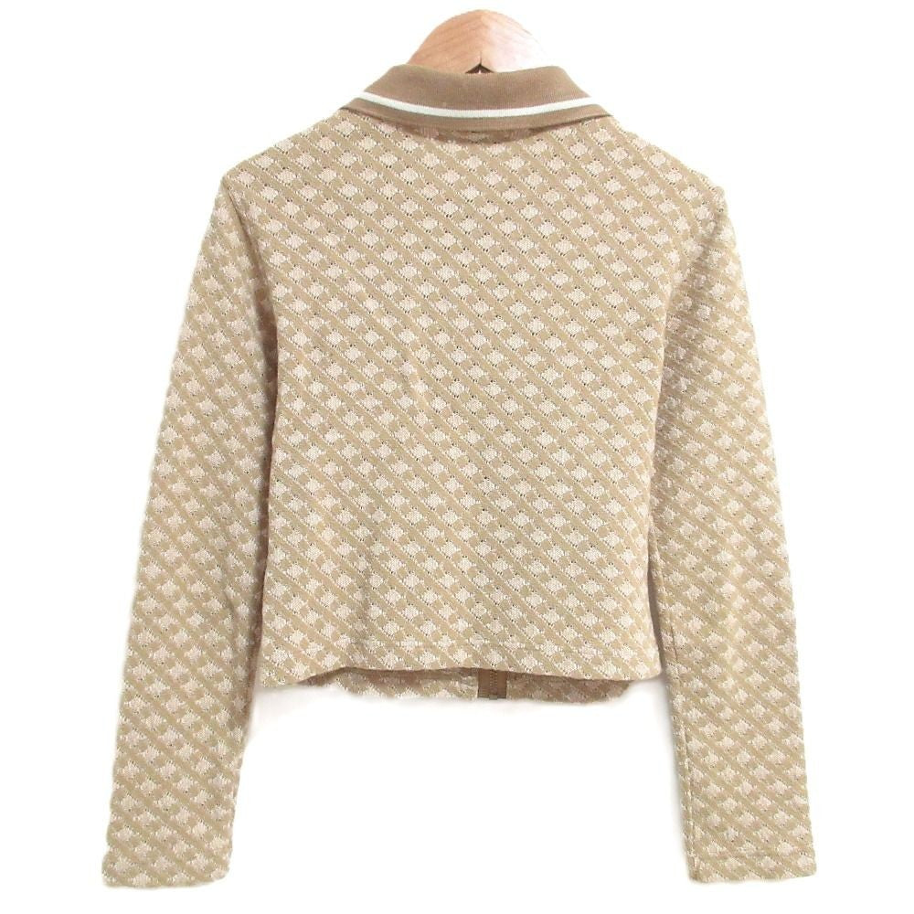 FENDI Jacket FF Asian fit XL 42 US size L Beige Authentic