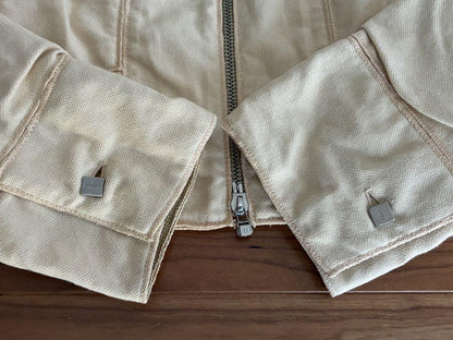 FENDI Jacket FF Asian fit L 40 US size M Beige Authentic