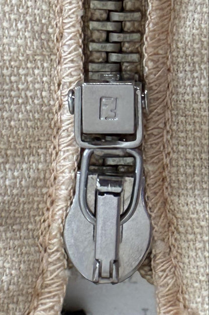 FENDI Jacket FF Asian fit L 40 US size M Beige Authentic