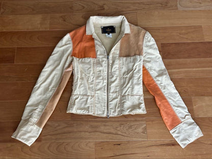 FENDI Jacket FF Asian fit L 40 US size M Beige Authentic