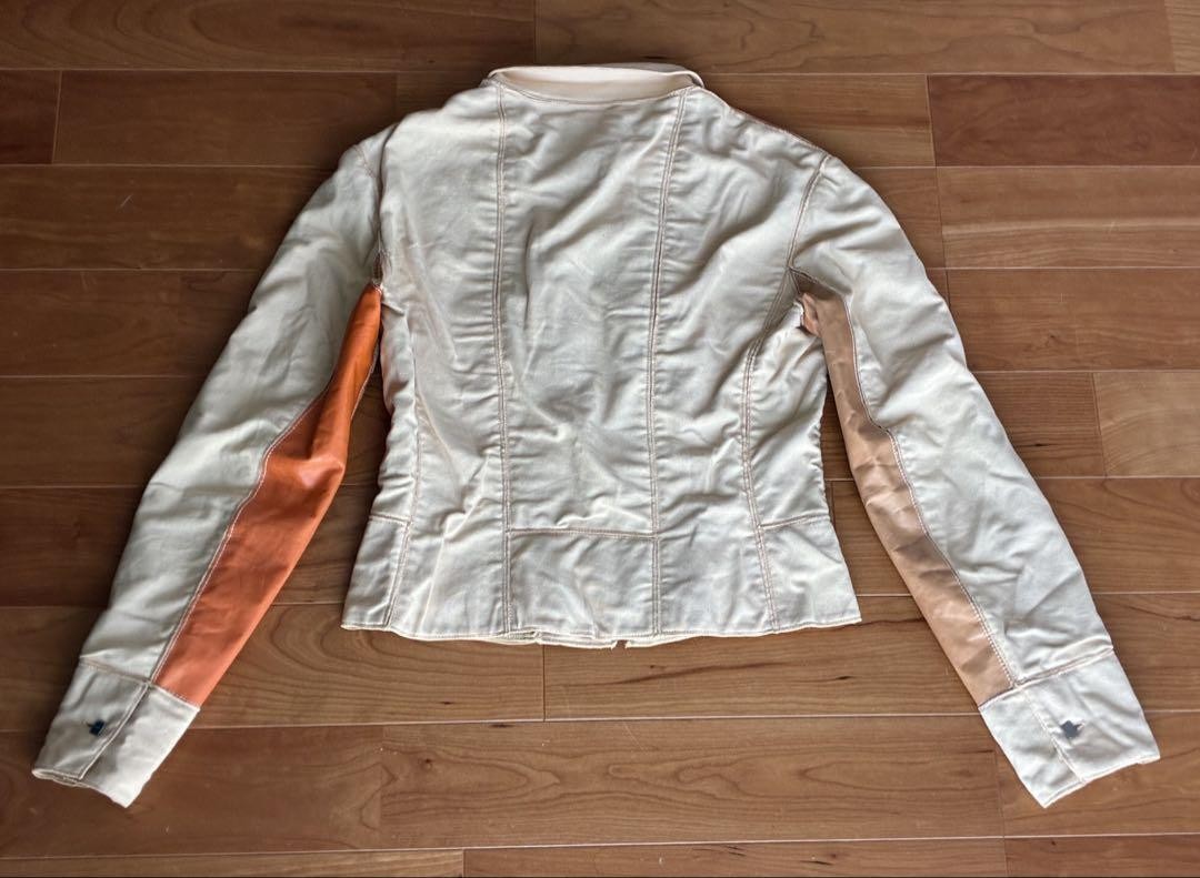FENDI Jacket FF Asian fit L 40 US size M Beige Authentic
