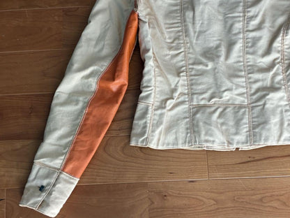 FENDI Jacket FF Asian fit L 40 US size M Beige Authentic