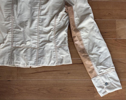 FENDI Jacket FF Asian fit L 40 US size M Beige Authentic
