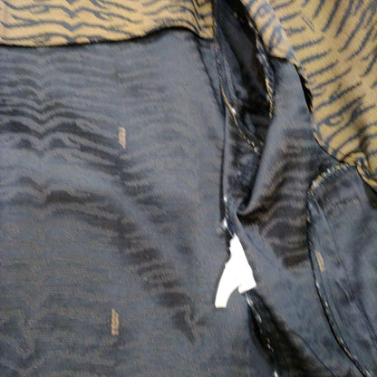 FENDI Jacket FF Zebra Asian fit L US size M Beige Black Authentic