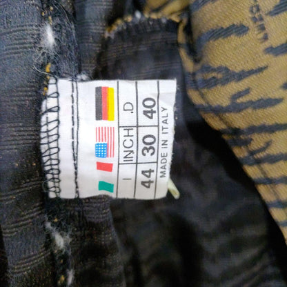FENDI Jacket FF Zebra Asian fit L US size M Beige Black Authentic