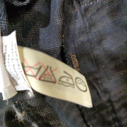 FENDI Jacket FF Zebra Asian fit L US size M Beige Black Authentic