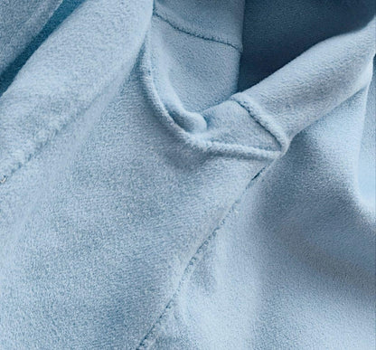 S Max Mara Long Coat Asian fit S 36 US size XS Light Blue Authentic