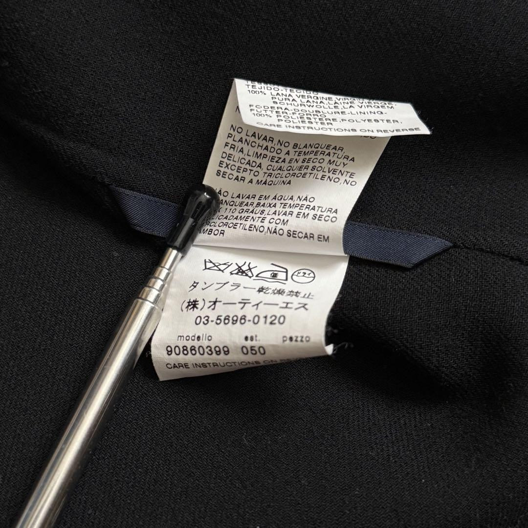 S Max Mara Coat Asian fit L 40 US size M Black Authentic