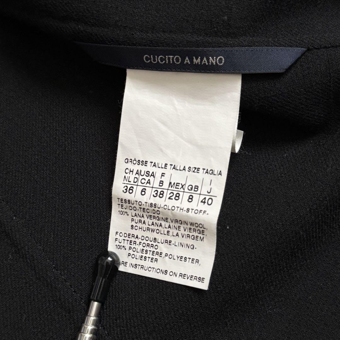 S Max Mara Coat Asian fit L 40 US size M Black Authentic