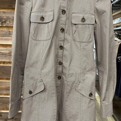 Max Mara Long Coat Asian fit S US size XS Beige Authentic