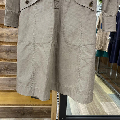 Max Mara Long Coat Asian fit S US size XS Beige Authentic
