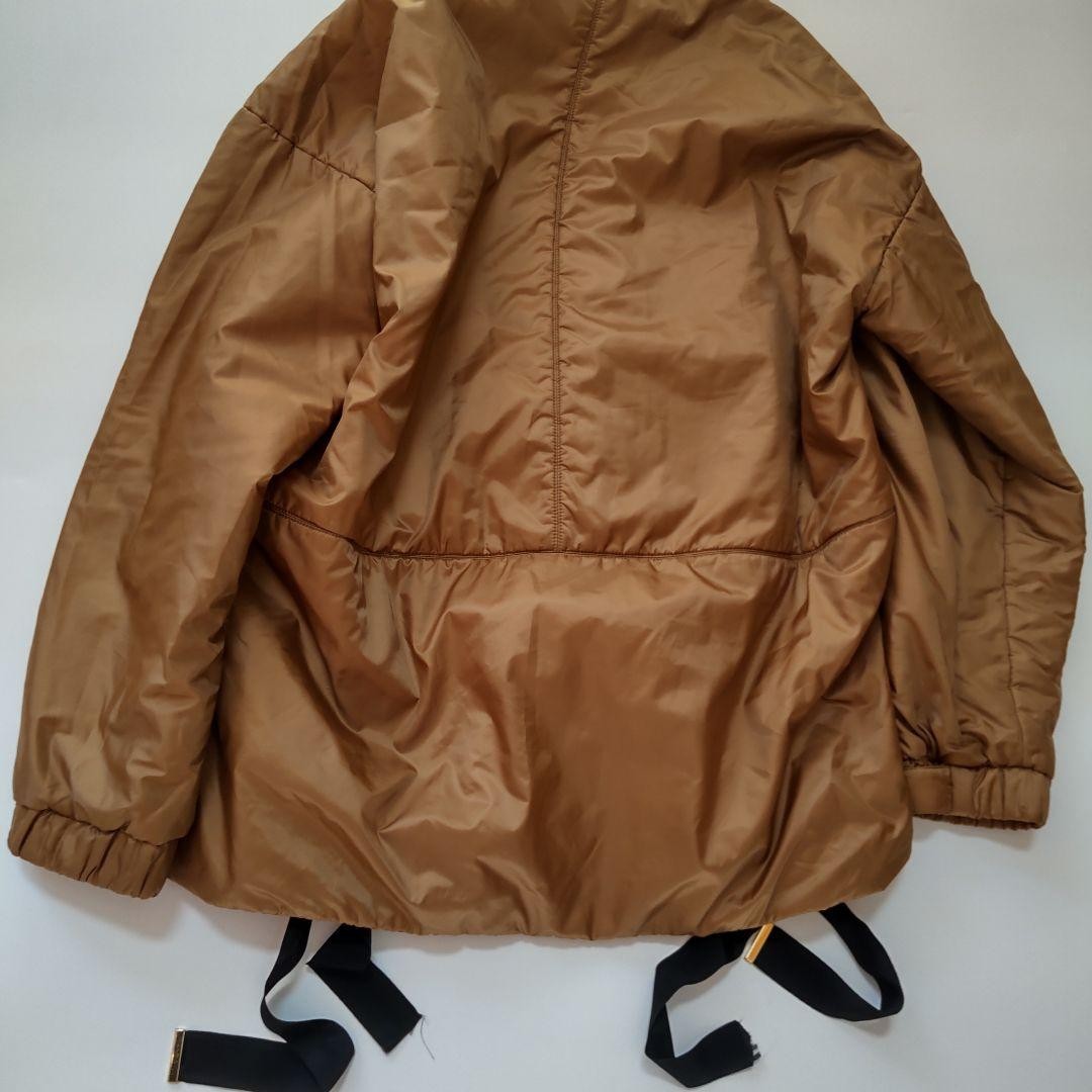MAX MARA THE CUBE Jacket Asian fit L 40 US size M Brown Authentic