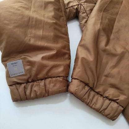MAX MARA THE CUBE Jacket Asian fit L 40 US size M Brown Authentic