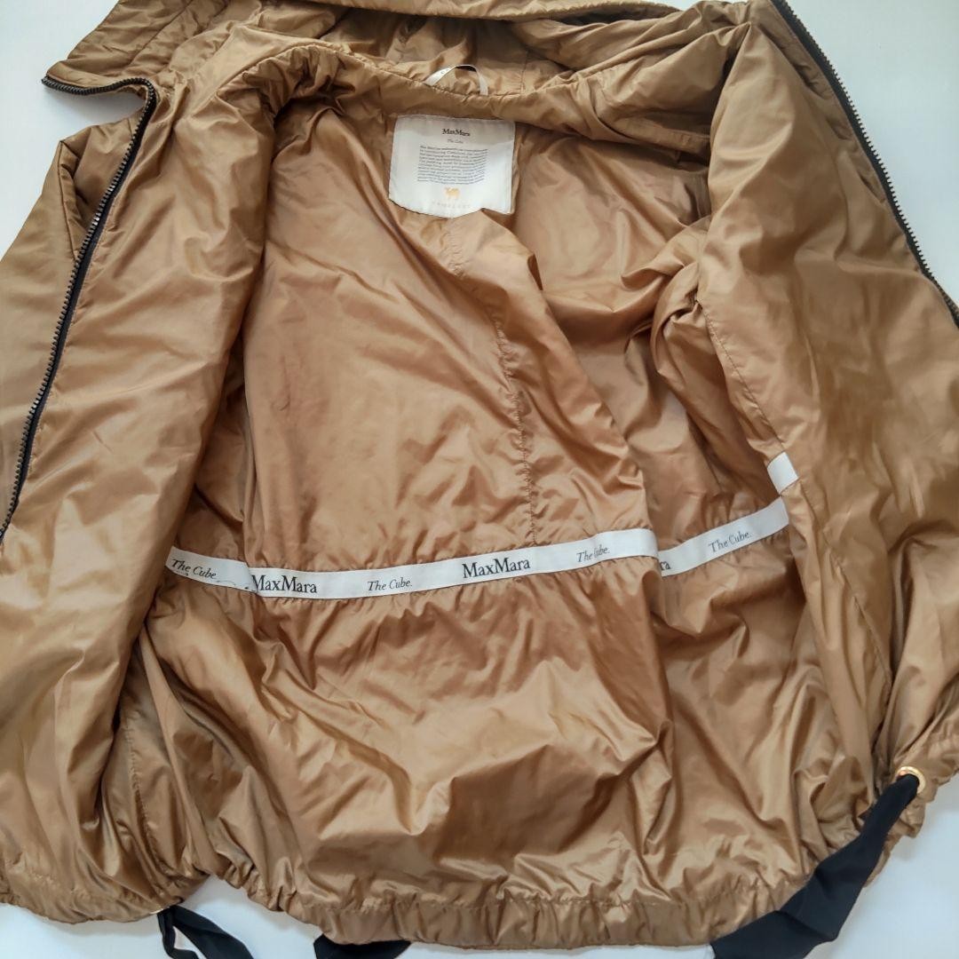 MAX MARA THE CUBE Jacket Asian fit L 40 US size M Brown Authentic