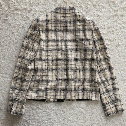 Max Mara Jacket Asian fit S 36 US size XS Off White Authentic
