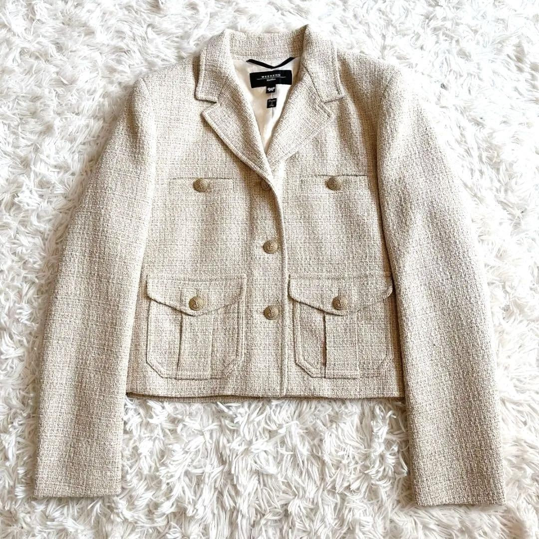 Weekend Max Mara Jacket Asian fit S 36 US size XS Authentic