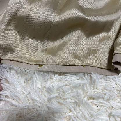 Max Mara Trench Coat Asian fit M US size S Beige Authentic