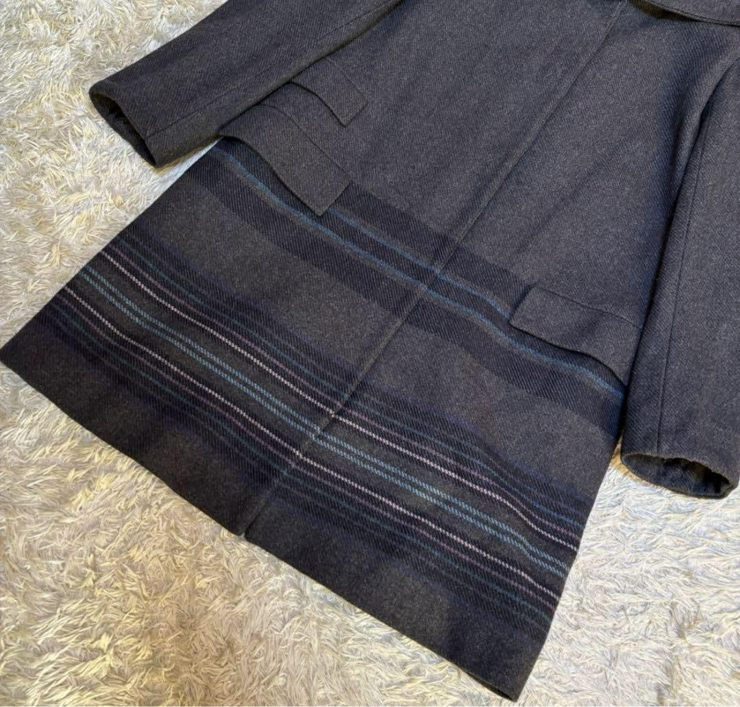 Weekend Max Mara Long Coat Asian fit M US size S Gray Authentic