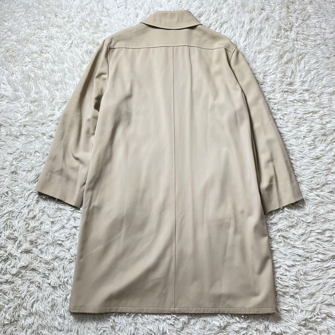 Max Mara Trench Coat Asian fit L 40 US size M Beige Authentic