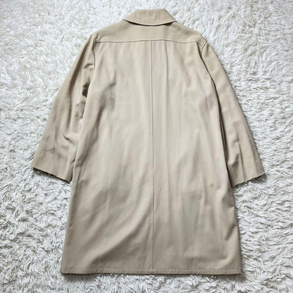 Max Mara Trench Coat Asian fit L 40 US size M Beige Authentic
