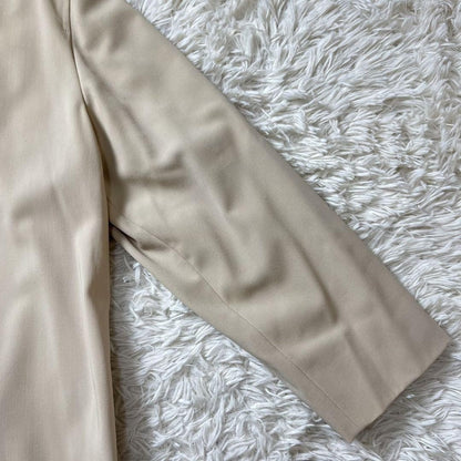 Max Mara Trench Coat Asian fit L 40 US size M Beige Authentic