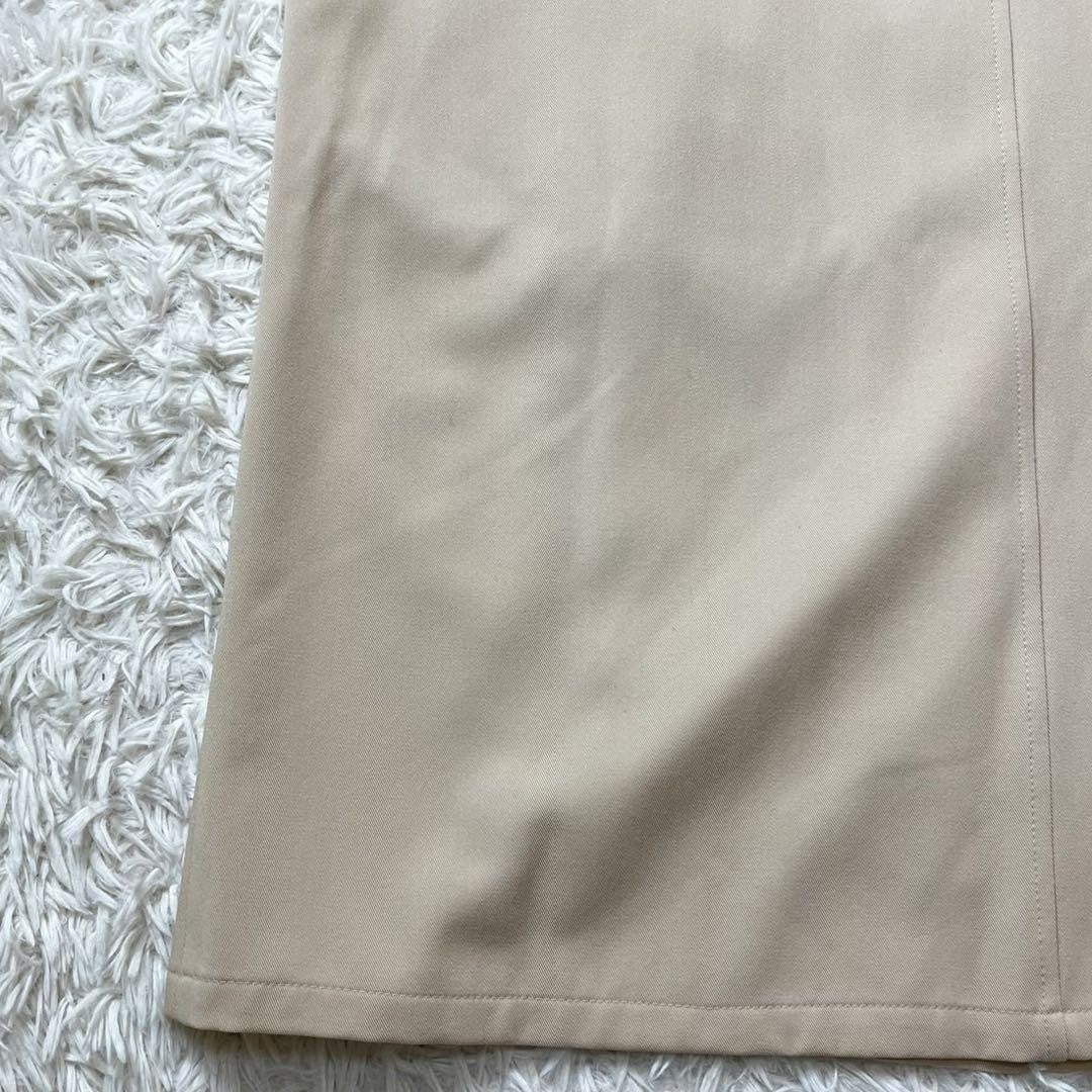 Max Mara Trench Coat Asian fit L 40 US size M Beige Authentic