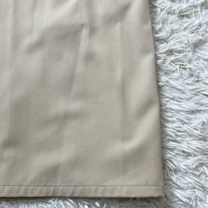 Max Mara Trench Coat Asian fit L 40 US size M Beige Authentic