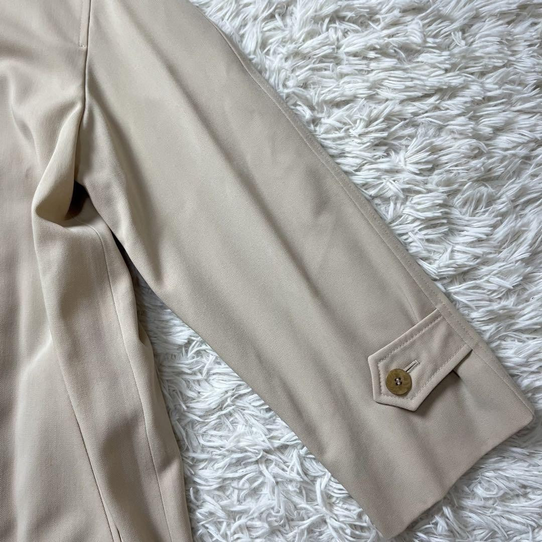 Max Mara Trench Coat Asian fit L 40 US size M Beige Authentic