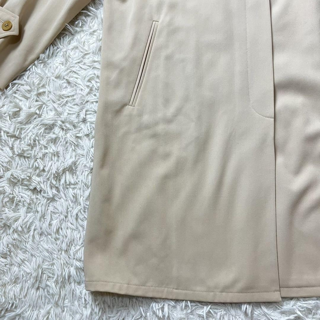 Max Mara Trench Coat Asian fit L 40 US size M Beige Authentic