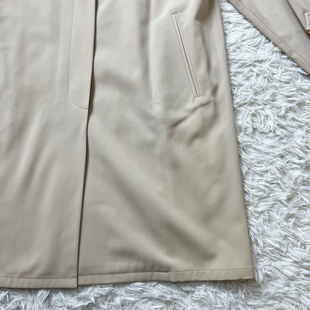 Max Mara Trench Coat Asian fit L 40 US size M Beige Authentic