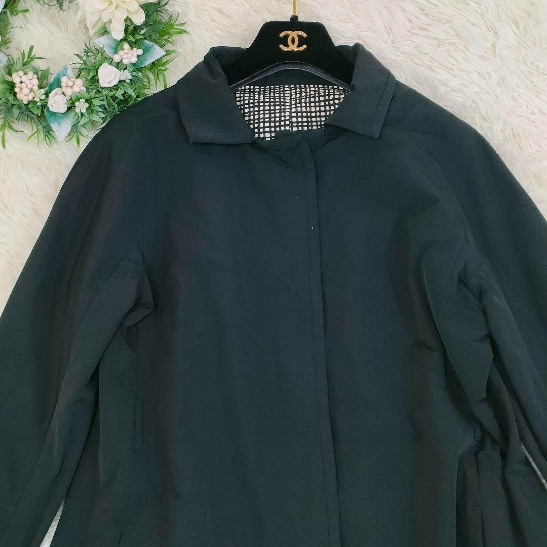 S Max Mara Long Coat Asian fit XL 42 US size L Black Authentic