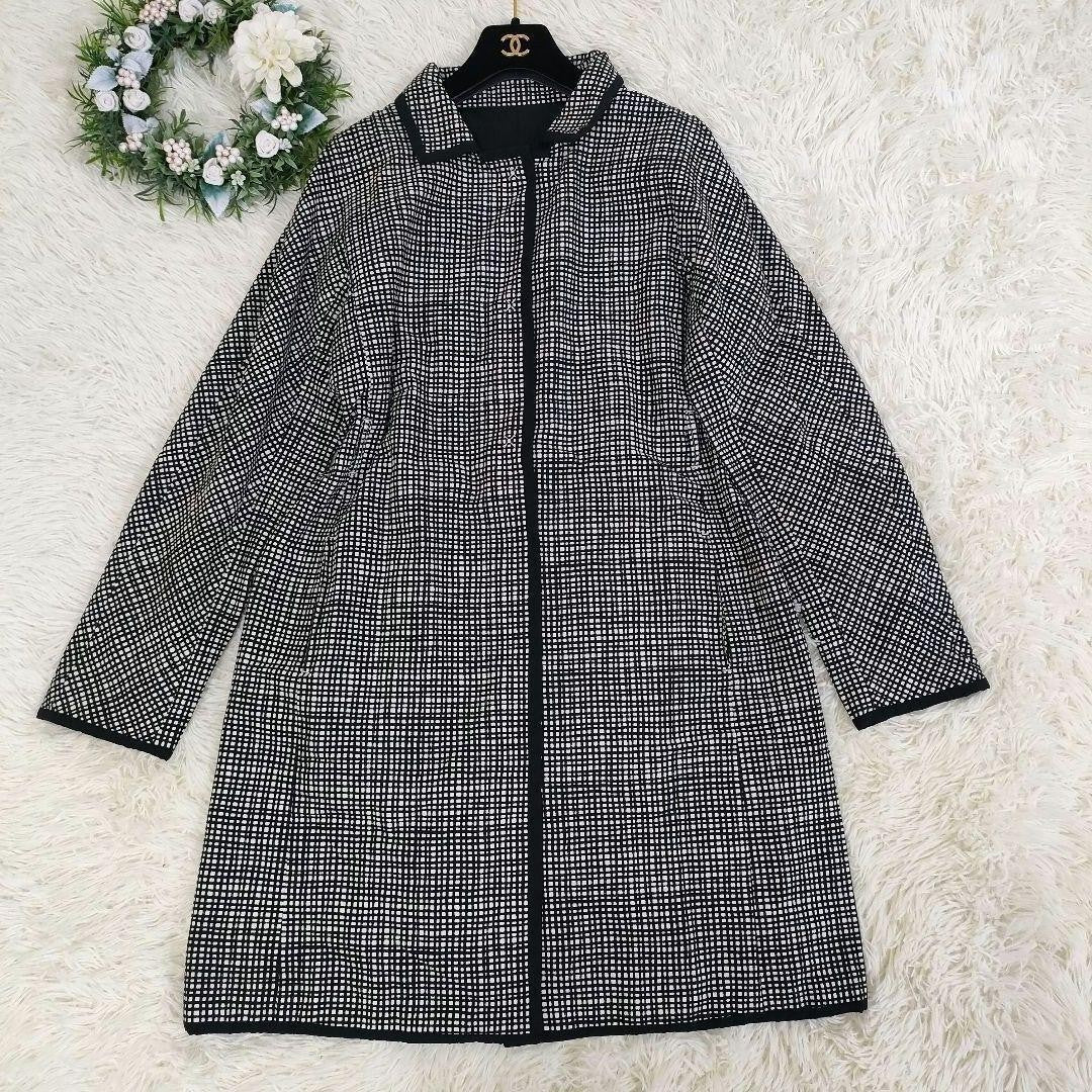 S Max Mara Long Coat Asian fit XL 42 US size L Black Authentic