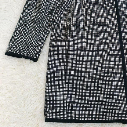 S Max Mara Long Coat Asian fit XL 42 US size L Black Authentic